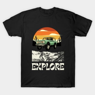 Explore The World In Wilderness T-Shirt